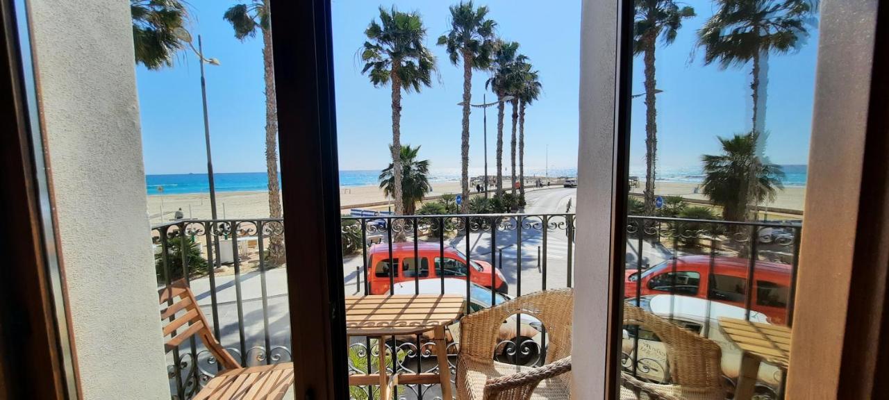 Ar28-1, Coqueto Apartamento En Primera Linea De Playa Villajoyosa Eksteriør billede