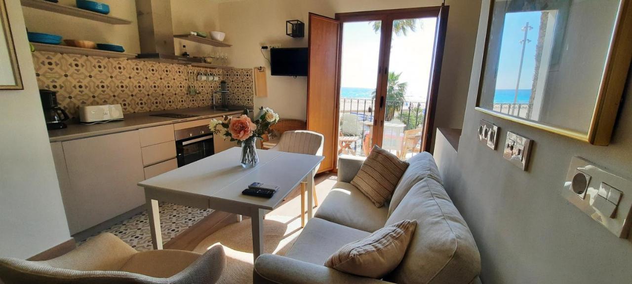 Ar28-1, Coqueto Apartamento En Primera Linea De Playa Villajoyosa Eksteriør billede