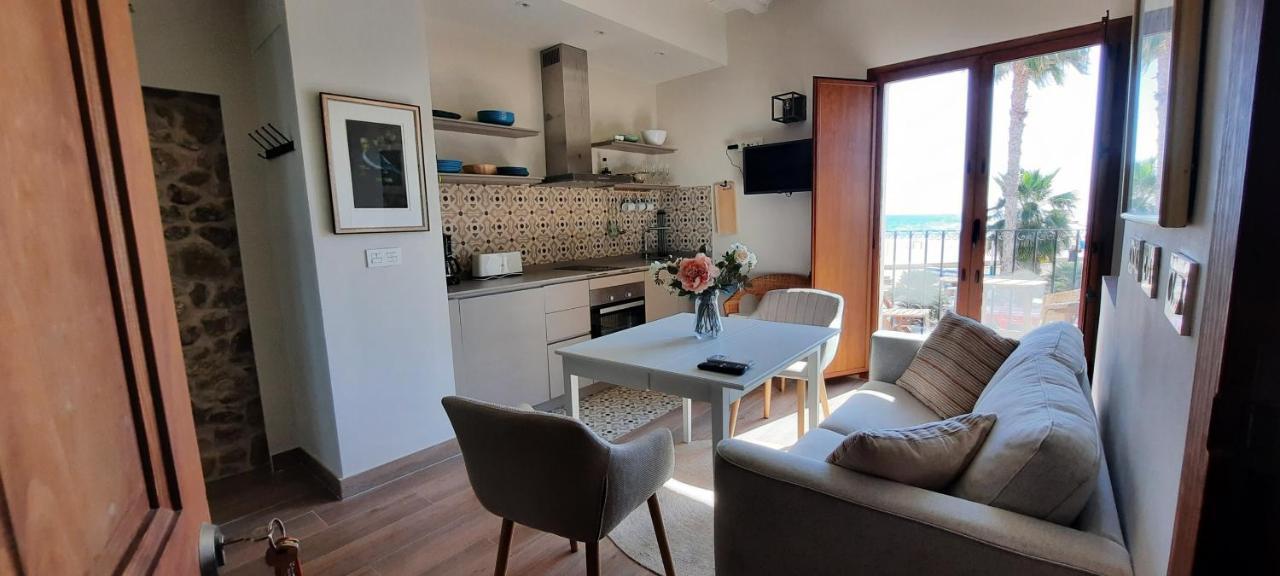 Ar28-1, Coqueto Apartamento En Primera Linea De Playa Villajoyosa Eksteriør billede