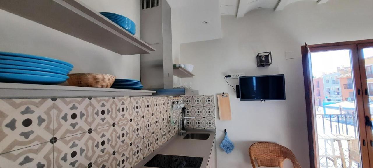 Ar28-1, Coqueto Apartamento En Primera Linea De Playa Villajoyosa Eksteriør billede