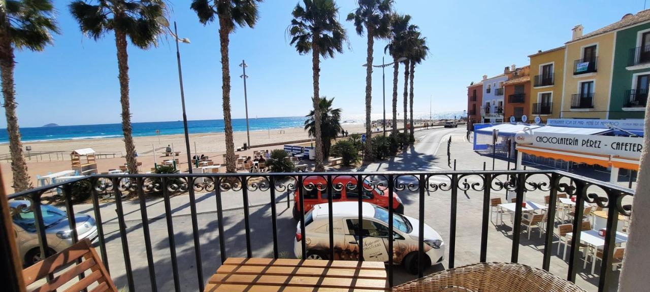 Ar28-1, Coqueto Apartamento En Primera Linea De Playa Villajoyosa Eksteriør billede